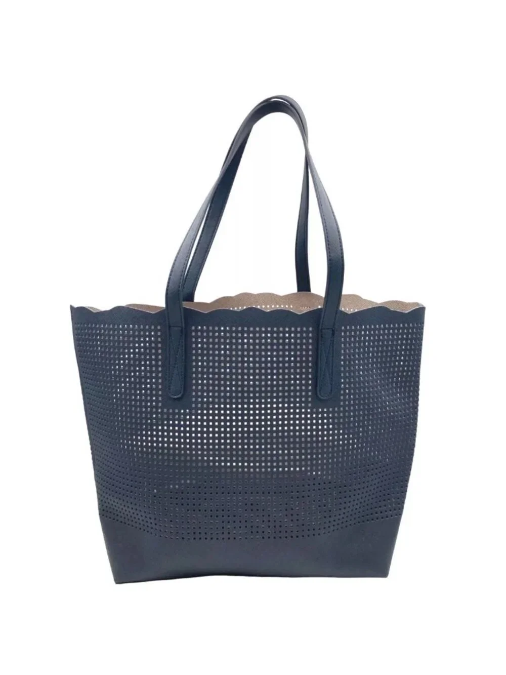 Neiman Marcus shoulder‎ tote bag Navy